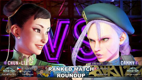 Kuya Kalbo SF6 Ranked Match Roundup. Chun Li Master Rank [Hori Fight Stick]