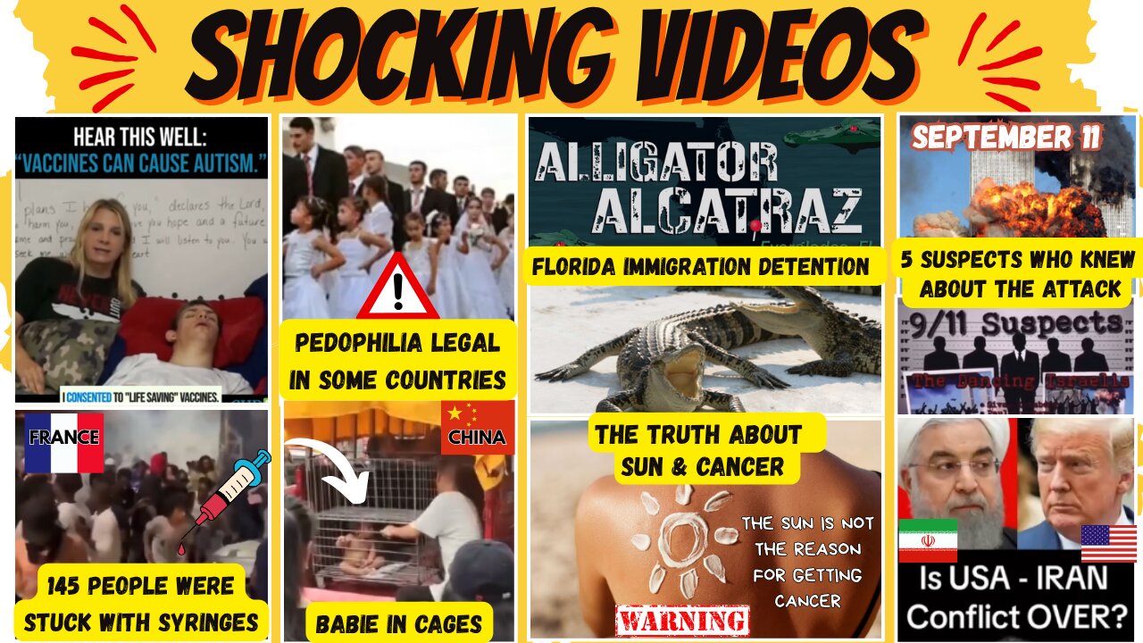 Shocking Videos! Compilation of Videos that will blow your mind