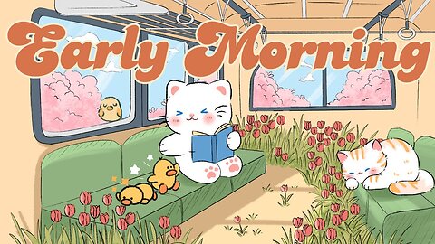 Early Morning Coffee Lofi ☀️1 Hr Song ☕lofi chill【Cute lofi music mix】 🥞 study aesthetic chill 🌷