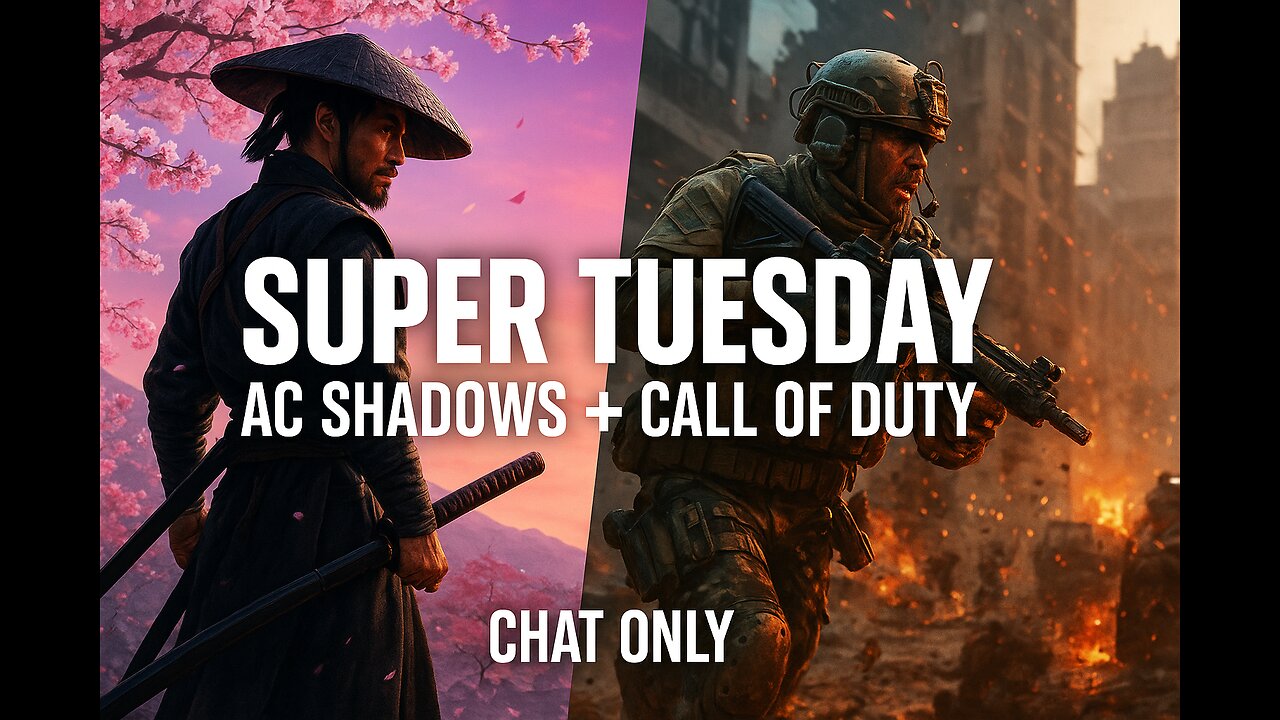 Super Tuesday Showdown: AC Shadows x Call of Duty 🔥⚔️