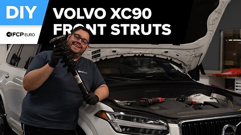 Volvo XC90 Front Strut Replacement DIY (2015-Present Volvo SPA XC90, XC60, P5)