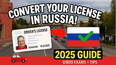 Driving in Russia in 2025: How to Convert Your Foreign License (New Laws Explained)