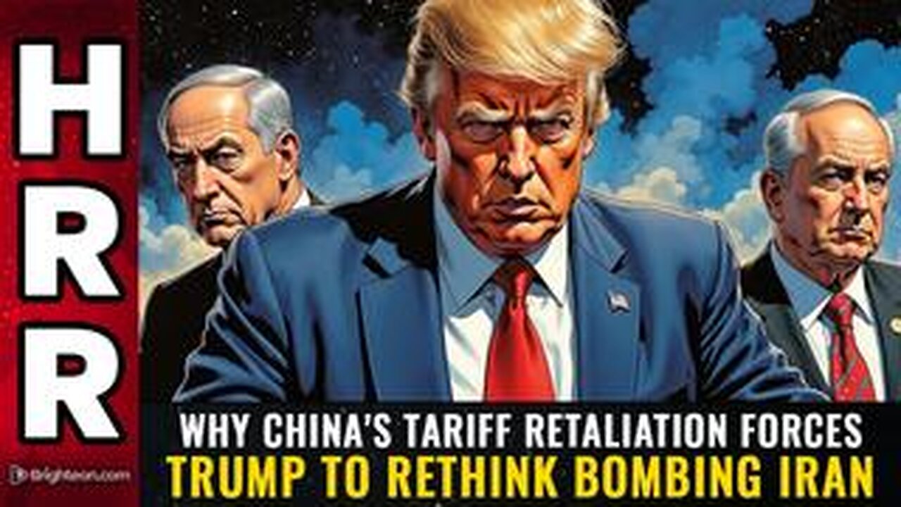 Why China's tariff retaliation forces Trump to RETHINK bombing Iran