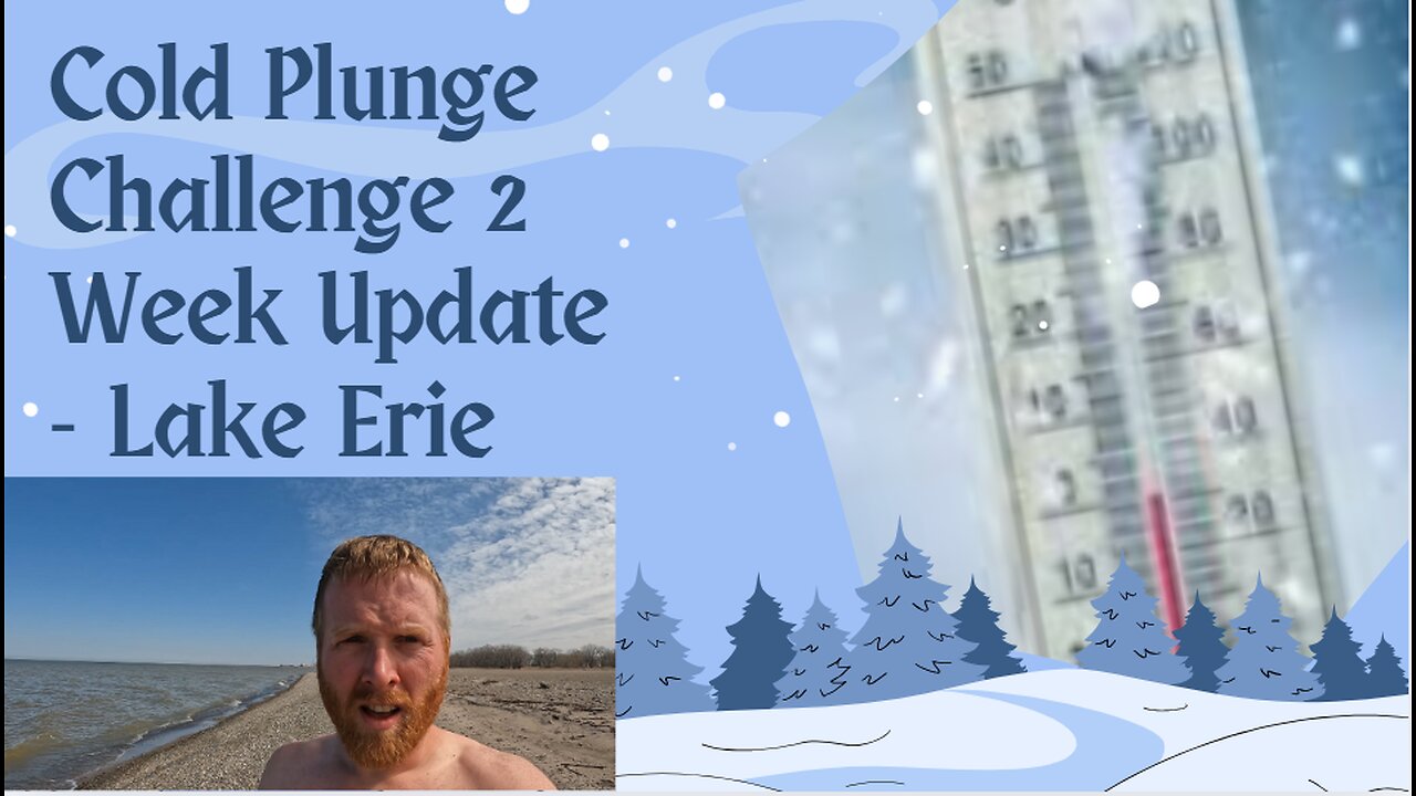 Cold Plunge Challenge in 40°F Lake Erie 2 Week Update 🌊 | BuckeyeMTB Takes the Plunge! 🧊