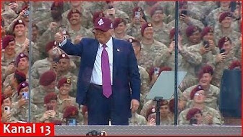 Trump marks US Army anniversary at Fort Bragg while facing criticism for deploying military to LA