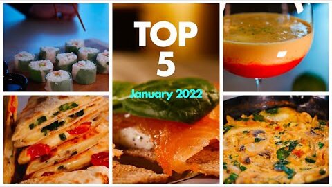 Top 5 Most Viewed Cooking Video Recipes