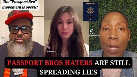 Passport Bros Haters Are Still Spreading Lies