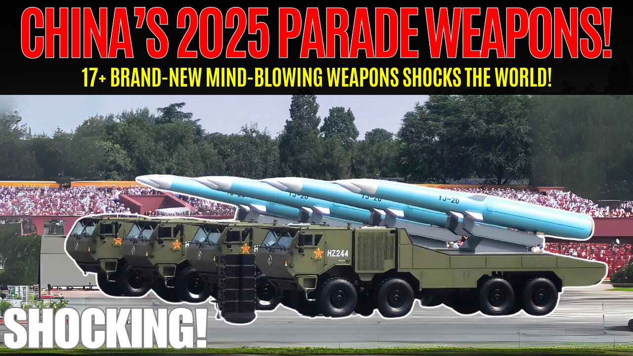 China’s Parade Reveals FUTURE Weapons You’ve Never Seen Before!