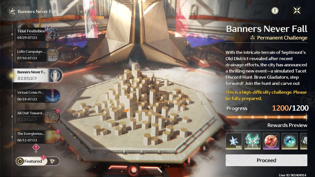 Banners Never Fall Event - Wuthering Waves - Version 2.4