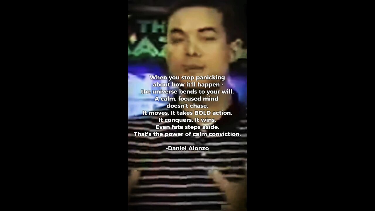 The Power of Calm Conviction: How Winners Move Without Panic