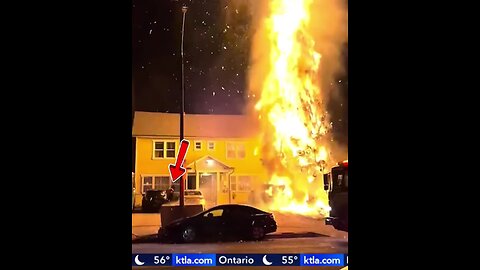 Off-Duty Paramedic Runs Into Raging House Fire on Thanksgiving & Saves 7-Year-Old | Hollywood Hero