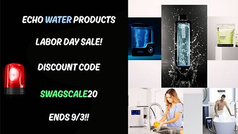 BIGGEST Discount on Echo Hydrogen Water Bottle?