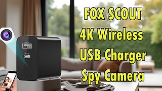 Fox Scout USB Charger Spy Camera.