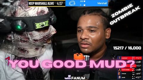 Fanum Got Infected During The Zombie Apocalypse #amp