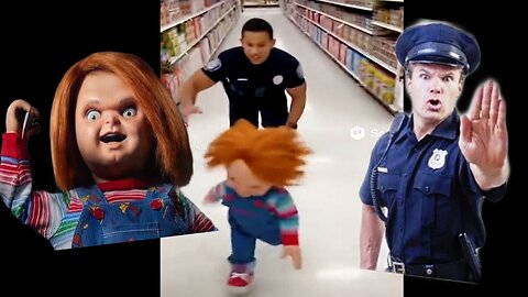 😂👮🏼‍♂️ Hallowe'en villains chased down by cops 👻🎃☠️