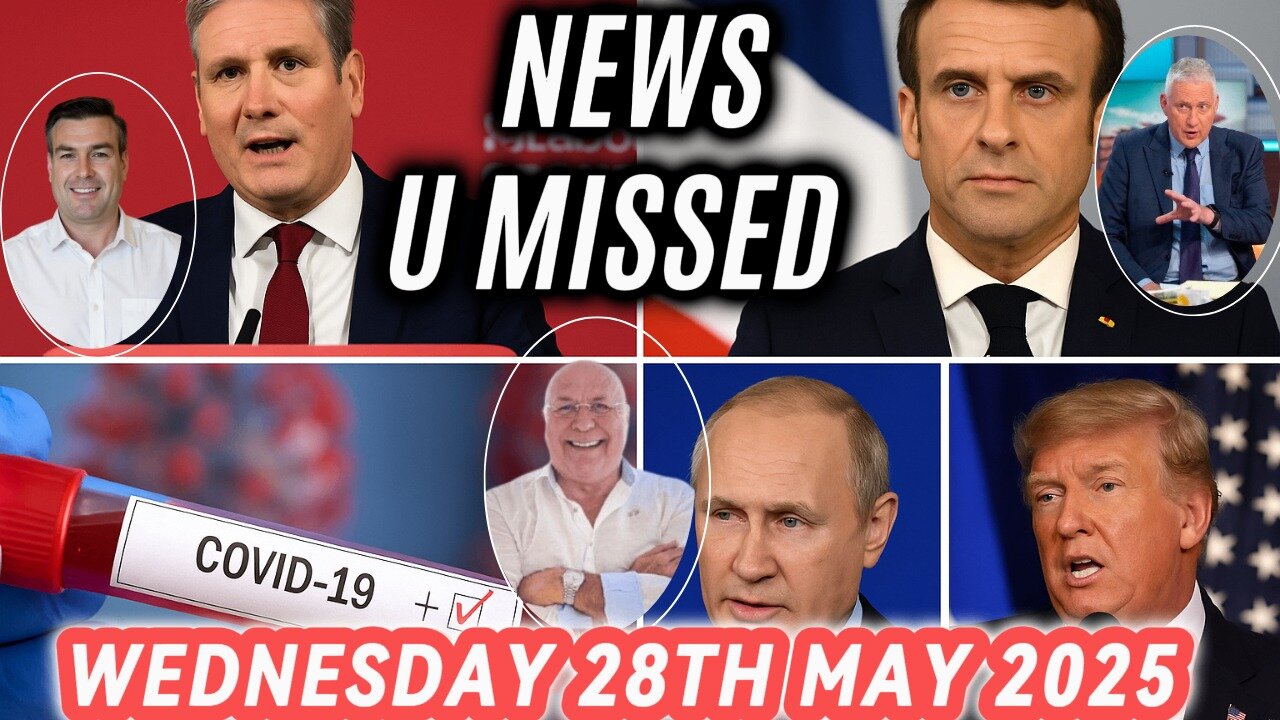 CHARLIE WARD DAILY NEWS WITH CHARLIE WARD, PAUL BROOKER & LEMBIT OPIK 28TH MAY 2025