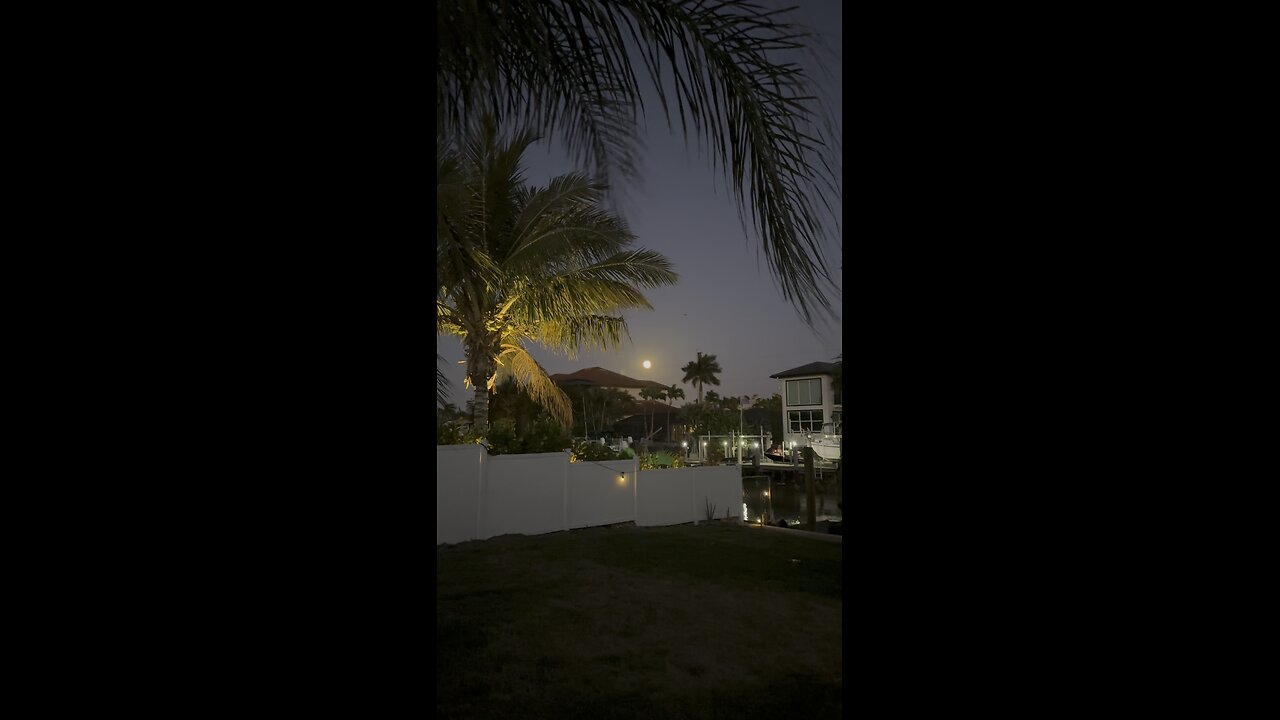 Full Moon In Paradise! | 4K