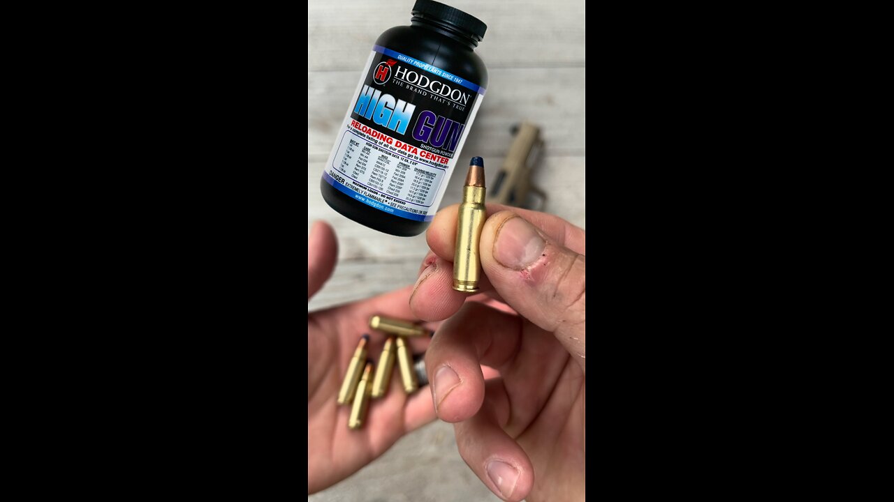 Shooting Gunpowder with Incendiary Ammo