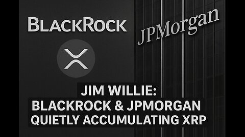 Jim Willie : BlackRock & JPMorgan Quietly Accumulating XRP