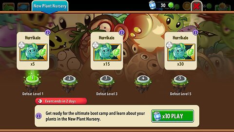 Plants vs Zombies 2 - Plant of the Week - Hurrikale - July 2025