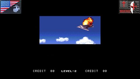 The Ending Sequence: "Aero Fighters 2 {#1A}" [All Modes] (Arcade) [NA Version]