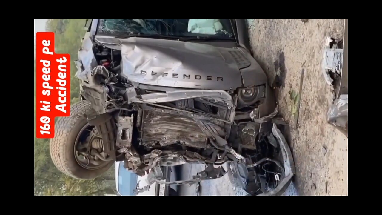 OMG ! Range Rover Defender Accident car 🚗
