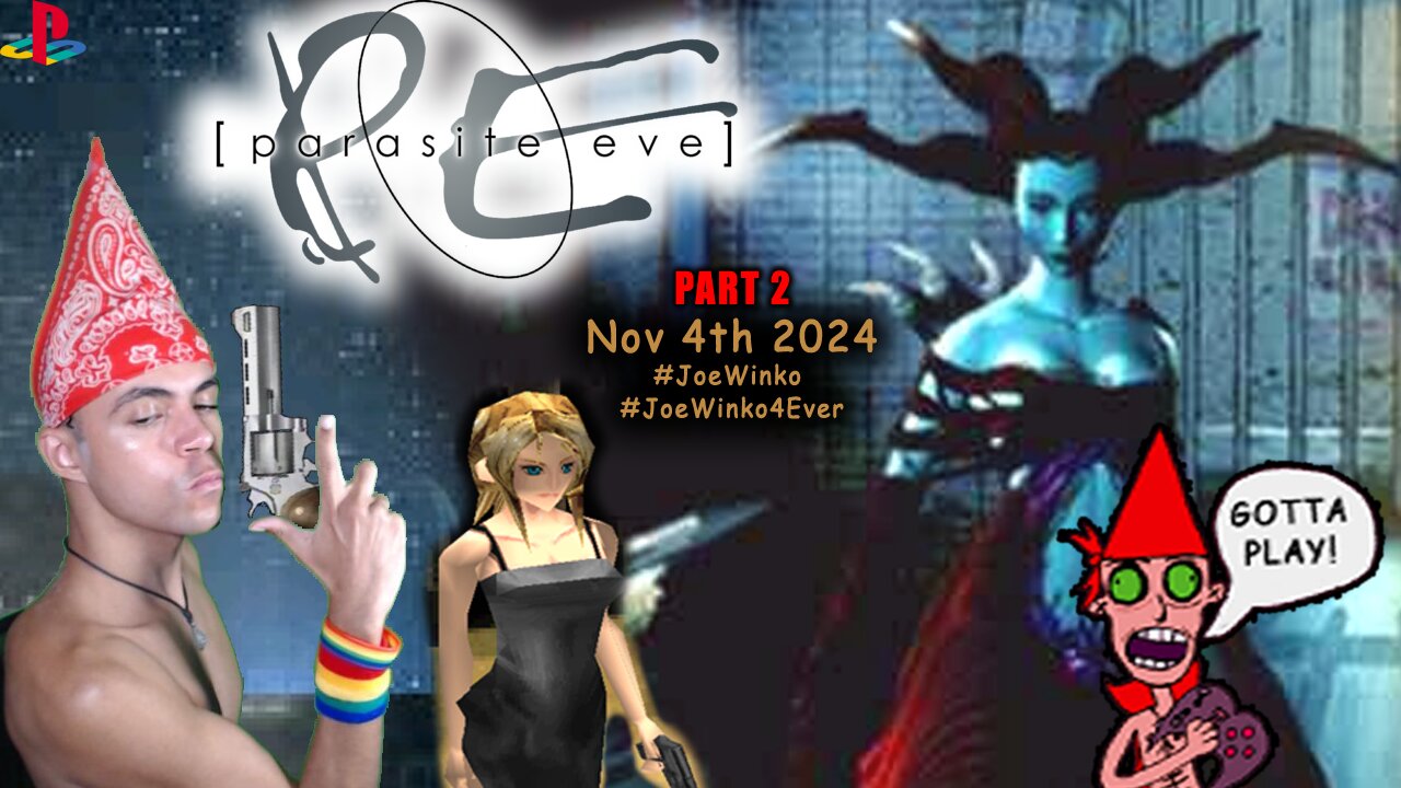Parasite Eve (Part 2) - PS1 Gaming Livestream (Nov 4th 2024) - Joe Winko