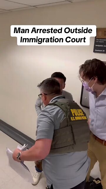 Man Arrested Outside NYC Immigration Court Amid Emotional Protests and ICE Presence