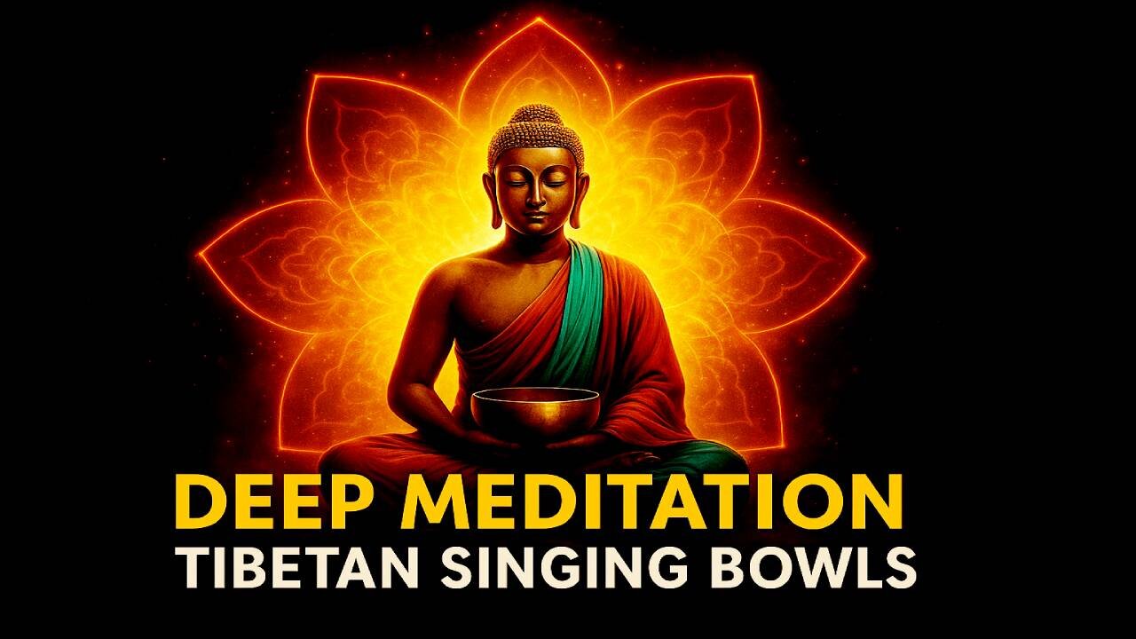 Deep Meditation with Tibetan Singing Bowls