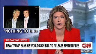Trump says he would sign bill to release Epstein files