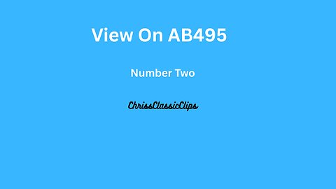 Another Mans View On AB495