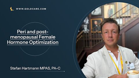 Peri and post-menopausal Female Hormone Optimization