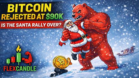 Bitcoin Rejected at $90K: Santa Rally Crushed or Just Delayed? 🎅📉 EP. 242