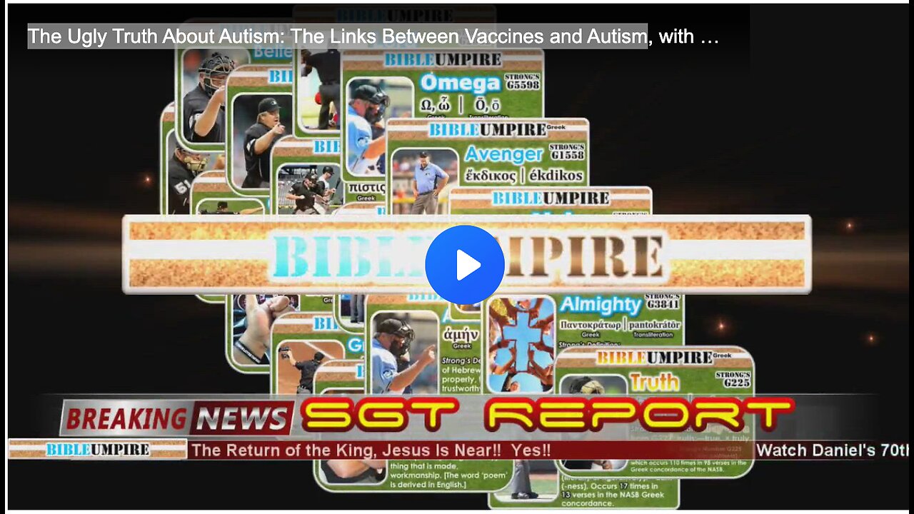 The Ugly Truth About Autism: The Links Between Vaccines and Autism, with Ed and Teri Arranga of AutismOne