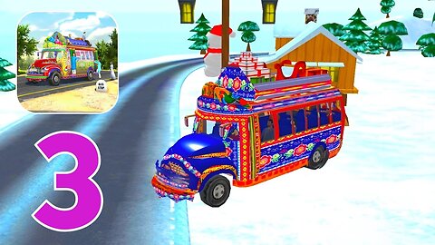 Pak Bus Simulator: Bus Game - Christmas Event | Gameplay Walkthrough | Part 3 (Android)