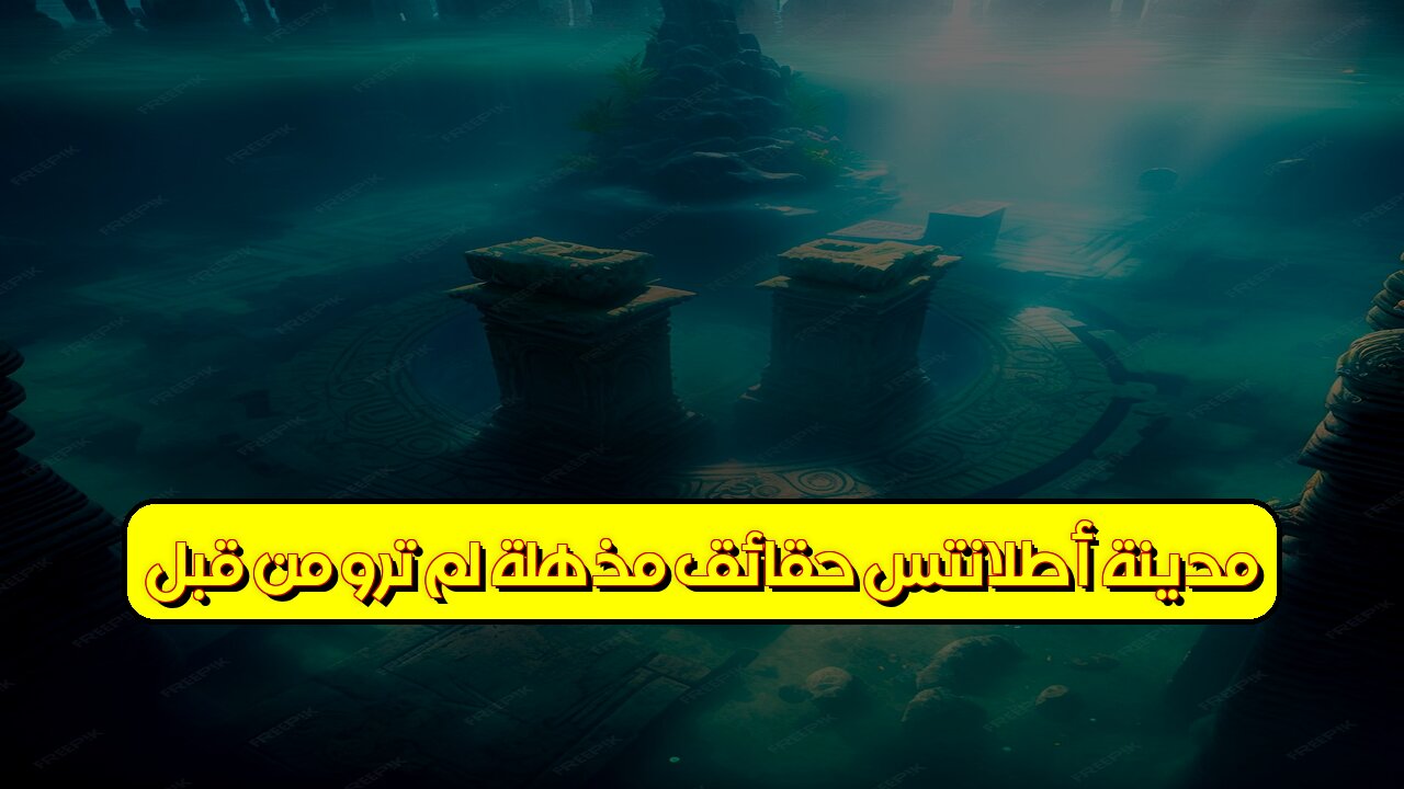 مدينة أطلانتس: حقائق مُذهلة لم تروَ من قبل! #أطلانتس #حضارات_قديمة #غموض