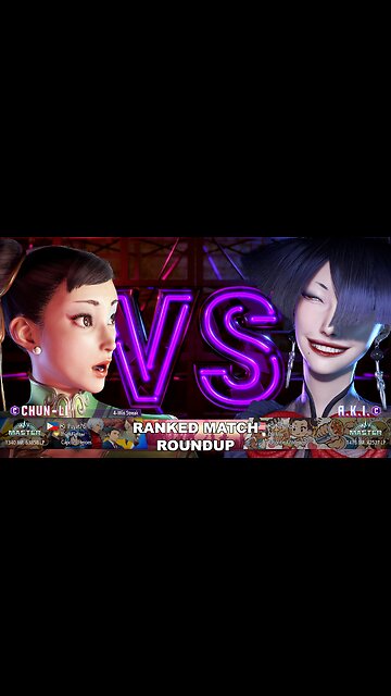 Kuya Kalbo SF6 Ranked Match Roundup. Chun Li Master Rank [Hori Fight Stick]