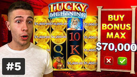 $70,000 Bonus Buy on LUCKY LIGHTNING ⚡ (70K Bonus Buy Series #05)