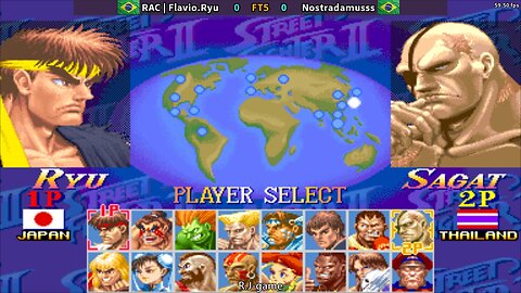 街霸2X RAC | Flavio.Ryu VS Nostradamusss 2025-7-17 FT5