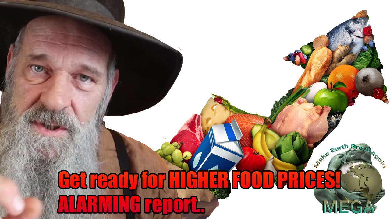 Get ready for HIGHER FOOD PRICES! ALARMING report..