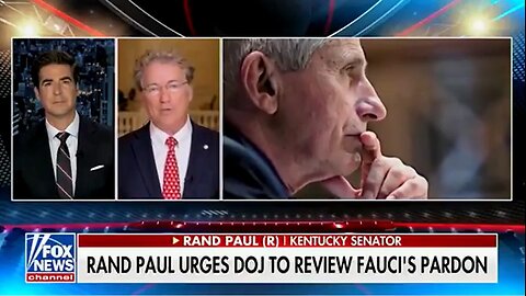 Watch: Rand Paul Calls for Anthony Fauci’s Arrest, Says Biden Autopen Scandal Could Nullify Pardon