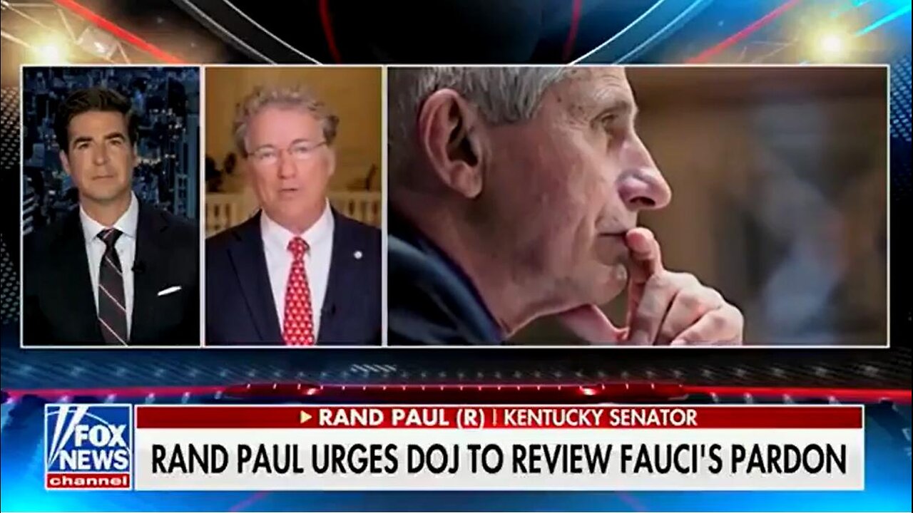 Watch: Rand Paul Calls for Anthony Fauci’s Arrest, Says Biden Autopen Scandal Could Nullify Pardon