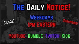 Groyp Or Die || The Daily Notice 8/15/25