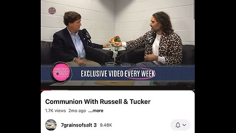 Communion with the “stars”