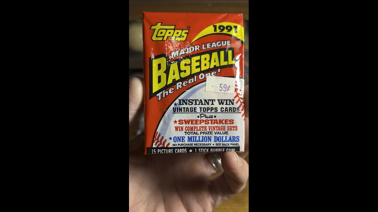 91 #Topps #baseballcards #junkwax #packopening