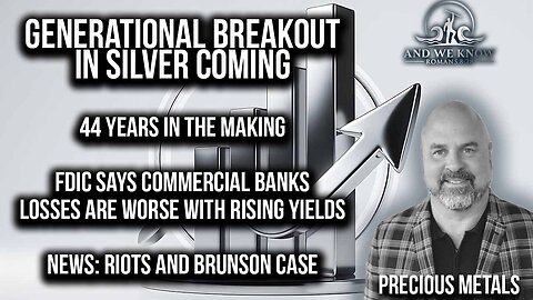 6.8.25: Generational Breaking in SILVER coin, 44 years in the making, Riots and Brunson case, Pray!