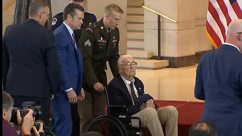 Gold Medal ceremony in honor of WWII Army Rangers - June 26, 2025