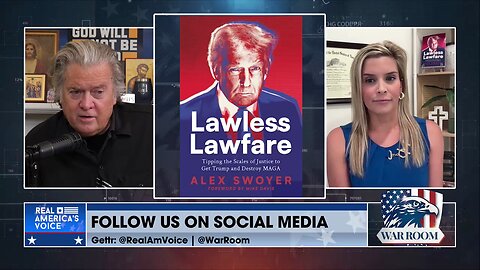 “Tipping The Scales Of Justice To Get Trump.” Alex Swoyer On New Book ‘Lawless Lawfare’