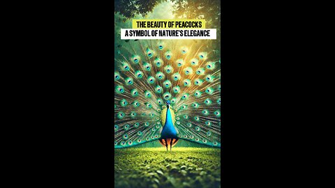 The Peacock – A Symbol of Nature’s Elegance and Beauty