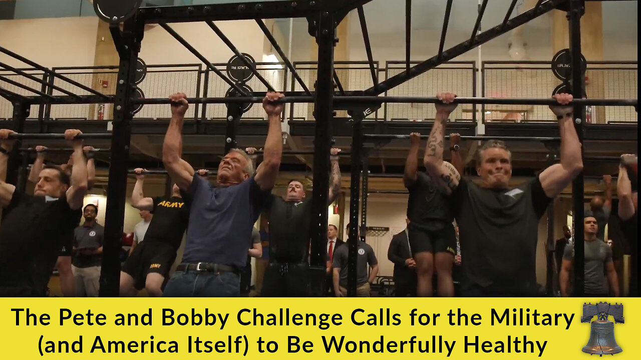 The Pete and Bobby Challenge Calls for the Military (and America Itself) to Be Wonderfully Healthy